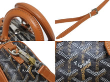 画像をギャラリービューアに読み込む, 極美品 GOYARD ゴヤール ミニクロワジュール 2WAY ハンドバッグ ショルダーバッグ ミニボストン ブラウン シルバー金具 中古 4b010573