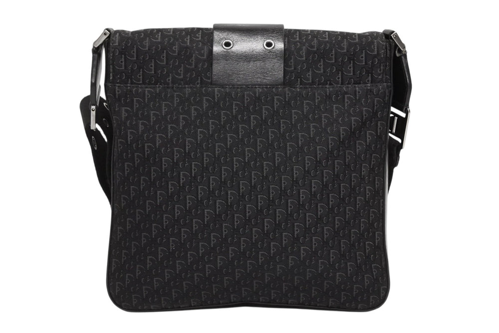 Christian Dior Street Chic Line Shoulder Bag BM-0052 Trotter Galliano Period Black Good Condition Used 4b010575