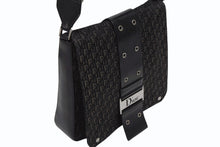 画像をギャラリービューアに読み込む, Christian Dior クリスチャンディオール ストリートシックライン ショルダーバッグ BM-0052 トロッター ガリアーノ期 ブラック 美品 中古 4b010575