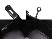 画像をギャラリービューアに読み込む, 極美品 HERMES エルメス バーキン30 ハンドバッグ トゴ ブラック シルバー金具 ◻︎O刻印 中古 4b010580