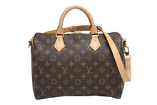 画像をギャラリービューアに読み込む, 極美品 LOUIS VUITTON ルイヴィトン ハンドバッグ 2way M41112 スピーディバンドリエール30 モノグラム 中古 4b010582