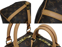 画像をギャラリービューアに読み込む, 極美品 LOUIS VUITTON ルイヴィトン ハンドバッグ 2way M41112 スピーディバンドリエール30 モノグラム 中古 4b010582