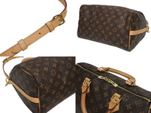 画像をギャラリービューアに読み込む, 極美品 LOUIS VUITTON ルイヴィトン ハンドバッグ 2way M41112 スピーディバンドリエール30 モノグラム 中古 4b010582