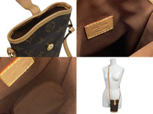 画像をギャラリービューアに読み込む, 極美品 LOUIS VUITTON ルイヴィトン フォールド ミー ポーチ ショルダーバッグ M80874 モノグラム キャンバス ヌメ革 中古 4b010583