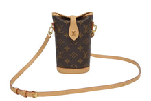 画像をギャラリービューアに読み込む, 極美品 LOUIS VUITTON ルイヴィトン フォールド ミー ポーチ ショルダーバッグ M80874 モノグラム キャンバス ヌメ革 中古 4b010583