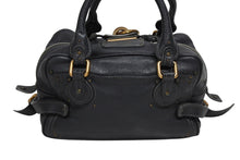 画像をギャラリービューアに読み込む, Chloe クロエ ハンドバッグ パディントン ワンショルダーバッグ ダークグレー レザー B19FG0 ゴールド金具 美品 中古 4b010585
