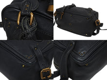 画像をギャラリービューアに読み込む, Chloe クロエ ハンドバッグ パディントン ワンショルダーバッグ ダークグレー レザー B19FG0 ゴールド金具 美品 中古 4b010585