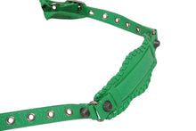 画像をギャラリービューアに読み込む, 極美品 BALENCIAGA バレンシアガ NEO CAGOLE ネオカゴール XS 2WAY ハンドバッグ 700940 レザー グリーン 中古 4b010586