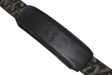 画像をギャラリービューアに読み込む, GOYARD ゴヤール グランブルー メッセンジャーバッグ GOS020072 ブラック PVC レザー シルバー金具 良品 中古 4b010587