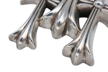 画像をギャラリービューアに読み込む, CHROME HEARTS クロムハーツ トリプルクロス 3CH CRSラージ 3CH クロス シルバーペンダントトップ シルバー 925 149.3g 美品 中古 4b010591