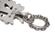 画像をギャラリービューアに読み込む, 極美品 CHROME HEARTS クロムハーツ トリプルクロス 3CH CRSラージ 3CH クロス シルバーペンダントトップ シルバー 925 149.3g 中古 4a002561