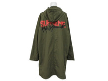 Load image into Gallery viewer, SUPREME シュプリーム YOHJI YAMAMOTO ヨウジヤマモト モッズコート ミリタリーコート カーキ 20AW サイズS 美品 中古 4b010596