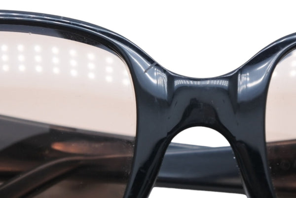 極美品 CARTIER カルティエ サングラス ロゴ ワンポイント 4809644 オレンジ ブラック プラスチック 中古 4b010599