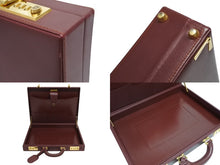 画像をギャラリービューアに読み込む, 極美品 CARTIER カルティエ マストライン マスト ドゥ カルティエ アタッシュケース ブリーフケース ビジネスバッグ カーフレザー 中古 4b010598