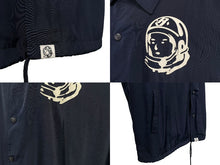 Load image into Gallery viewer, BILLIONAIRE BOYS CLUB ビリオネアボーイズクラブ コーチジャケット ヘルメットロゴ サイズＸＸＬ ネイビー 美品 中古 010601