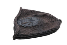 画像をギャラリービューアに読み込む, CHROME HEARTS クロムハーツ BEANIE CASH BS FLARE BSフレアパッチ ビーニー ニットキャップ コットン ブラック 良品 中古 4b010602