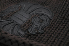 画像をギャラリービューアに読み込む, CHROME HEARTS クロムハーツ BEANIE CASH BS FLARE BSフレアパッチ ビーニー ニットキャップ コットン ブラック 良品 中古 4b010602
