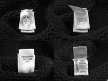 画像をギャラリービューアに読み込む, CHROME HEARTS クロムハーツ BEANIE CASH BS FLARE BSフレアパッチ ビーニー ニットキャップ コットン ブラック 良品 中古 4b010602