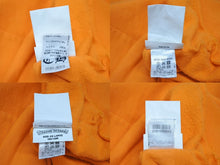 画像をギャラリービューアに読み込む, CHROME HEARTS × OFF-WHITE クロムハーツ × オフホワイト 18SS スクロールロゴ プルオーバーフーディー オレンジ サイズXXL 美品 中古 4b010604