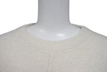 画像をギャラリービューアに読み込む, 新品同様 CHROME HEARTS クロムハーツ ニット セーター ラージクロス ハラコ クロスパッチ レオパード アイボリー 中古 4b010628