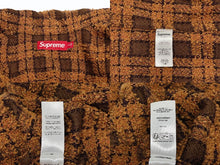 画像をギャラリービューアに読み込む, 極美品 Supreme シュプリーム 24AW Boucle Zip Up Shirt ブークレ ジップアップ シャツ ジャケット ブラウン ナイロン アクリル ウール サイズM 中古 4b010629