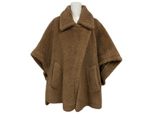 Load image into Gallery viewer, 極美品 MAXMARA マックスマーラ ファーコート ジャケット イタリア製 ビスコース ブラウン 中古 4b010694