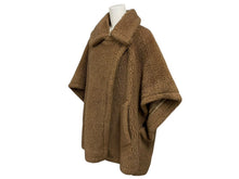 Load image into Gallery viewer, 極美品 MAXMARA マックスマーラ ファーコート ジャケット イタリア製 ビスコース ブラウン 中古 4b010694