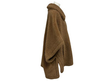 Load image into Gallery viewer, 極美品 MAXMARA マックスマーラ ファーコート ジャケット イタリア製 ビスコース ブラウン 中古 4b010694