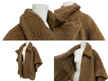 Load image into Gallery viewer, 極美品 MAXMARA マックスマーラ ファーコート ジャケット イタリア製 ビスコース ブラウン 中古 4b010694