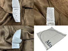 Load image into Gallery viewer, 極美品 MAXMARA マックスマーラ ファーコート ジャケット イタリア製 ビスコース ブラウン 中古 4b010694