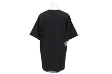 Load image into Gallery viewer, CHROME HEARTS クロムハーツ プリント 半袖Tシャツ BSフレア ロゴ ティーバー コットン ブラック ホワイト サイズM 美品 中古 4b010696