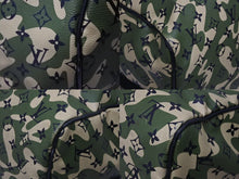 画像をギャラリービューアに読み込む, 極美品 LOUIS VUITTON ルイヴィトン ×村上隆 キーポルバンドリエール55 モノグラムモフラージュ M95774 ゴールド金具 中古 4b010697