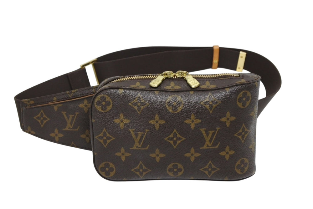 Very good condition LOUIS VUITTON Monogram Jeronimos shoulder bag special order M50211 brown gold hardware used 4b010714