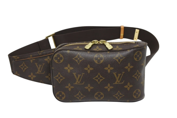 極美品 LOUIS VUITTON ルイヴィトン モノグラム ジェロニモス ショルダーバッグ スペシャルオーダー M50211 ブラウン ゴールド金具 中古 4b010714
