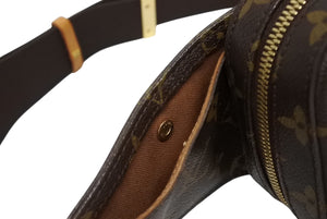 極美品 LOUIS VUITTON ルイヴィトン モノグラム ジェロニモス ショルダーバッグ スペシャルオーダー M50211 ブラウン ゴールド金具 中古 4b010714