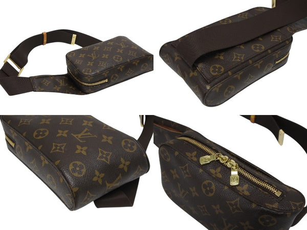 極美品 LOUIS VUITTON ルイヴィトン モノグラム ジェロニモス ショルダーバッグ スペシャルオーダー M50211 ブラウン ゴールド金具 中古 4b010714