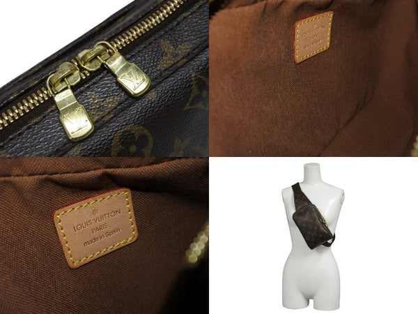 極美品 LOUIS VUITTON ルイヴィトン モノグラム ジェロニモス ショルダーバッグ スペシャルオーダー M50211 ブラウン ゴールド金具 中古 4b010714