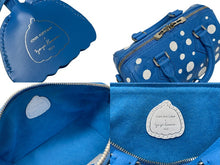 画像をギャラリービューアに読み込む, 極美品 LOUIS VUITTON ルイヴィトン × 草間彌生 コラボ モノグラム アンプラント スピーディ バンドリエール20 ハンドバッグ M46425 ブルー 中古 4b010715