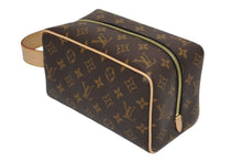 画像をギャラリービューアに読み込む, 新品同様品 LOUIS VUITTON ルイヴィトン ロッカー ドップ キット クラッチポーチバッグ M83112 ブラウン ゴールド金具 中古 4b010728