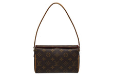 画像をギャラリービューアに読み込む, 極美品 LOUIS VUITTON ルイヴィトン レシタル ハンドバッグ M51900 モノグラムキャンバス ヌメ革 ブラウン ゴールド金具 中古 4b010745