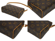 画像をギャラリービューアに読み込む, 極美品 LOUIS VUITTON ルイヴィトン レシタル ハンドバッグ M51900 モノグラムキャンバス ヌメ革 ブラウン ゴールド金具 中古 4b010745