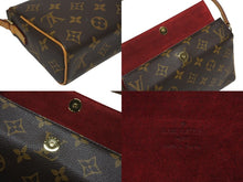 画像をギャラリービューアに読み込む, 極美品 LOUIS VUITTON ルイヴィトン レシタル ハンドバッグ M51900 モノグラムキャンバス ヌメ革 ブラウン ゴールド金具 中古 4b010745