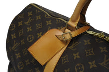 画像をギャラリービューアに読み込む, LOUIS VUITTON ルイヴィトン キーポル50 ボストンバッグ M41426 モノグラム PVC レザー モノグラム ゴールド金具 美品 中古 4b010748