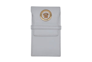 Versace ヴェルサーチ シガレットケース タバコケース メデューサ ホワイト 白 美品 中古 010750