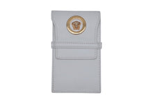 Load image into Gallery viewer, Versace ヴェルサーチ シガレットケース タバコケース メデューサ ホワイト 白 美品 中古 010750