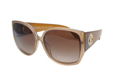 Load image into Gallery viewer, 極美品 BURBERRY バーバリー サングラス アイウェア 4290-F 3015/13 サイズ61□16 140 ブラウン メタルロゴ 中古 4b010755