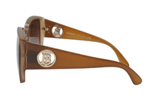 Load image into Gallery viewer, 極美品 BURBERRY バーバリー サングラス アイウェア 4290-F 3015/13 サイズ61□16 140 ブラウン メタルロゴ 中古 4b010755