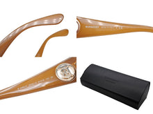 Load image into Gallery viewer, 極美品 BURBERRY バーバリー サングラス アイウェア 4290-F 3015/13 サイズ61□16 140 ブラウン メタルロゴ 中古 4b010755