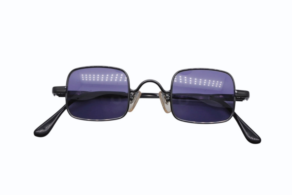 極美品 CHANEL シャネル スクエア サングラス アイウェア 09615 94305 サイズ37□25 ココマーク ブラック 中古 4b010765