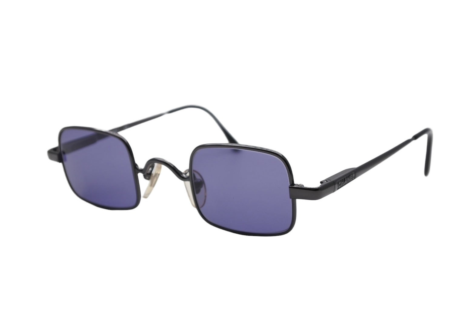 極美品 CHANEL シャネル スクエア サングラス アイウェア 09615 94305